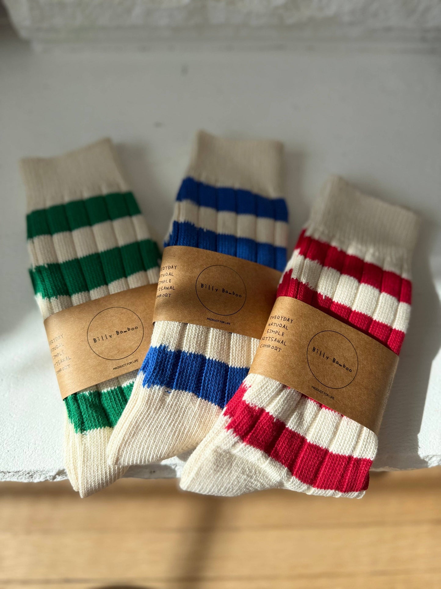 Chaussettes rayures / lignées - Billy Bamboo
