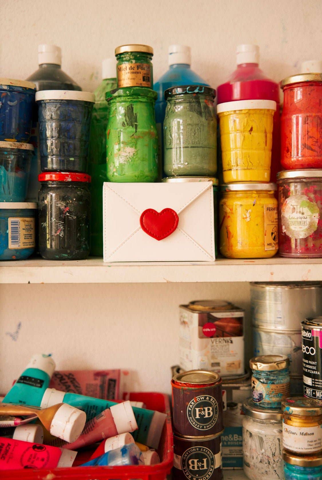 Porte-carte "Love Letter" Card Holder - Léopoldine Chateau