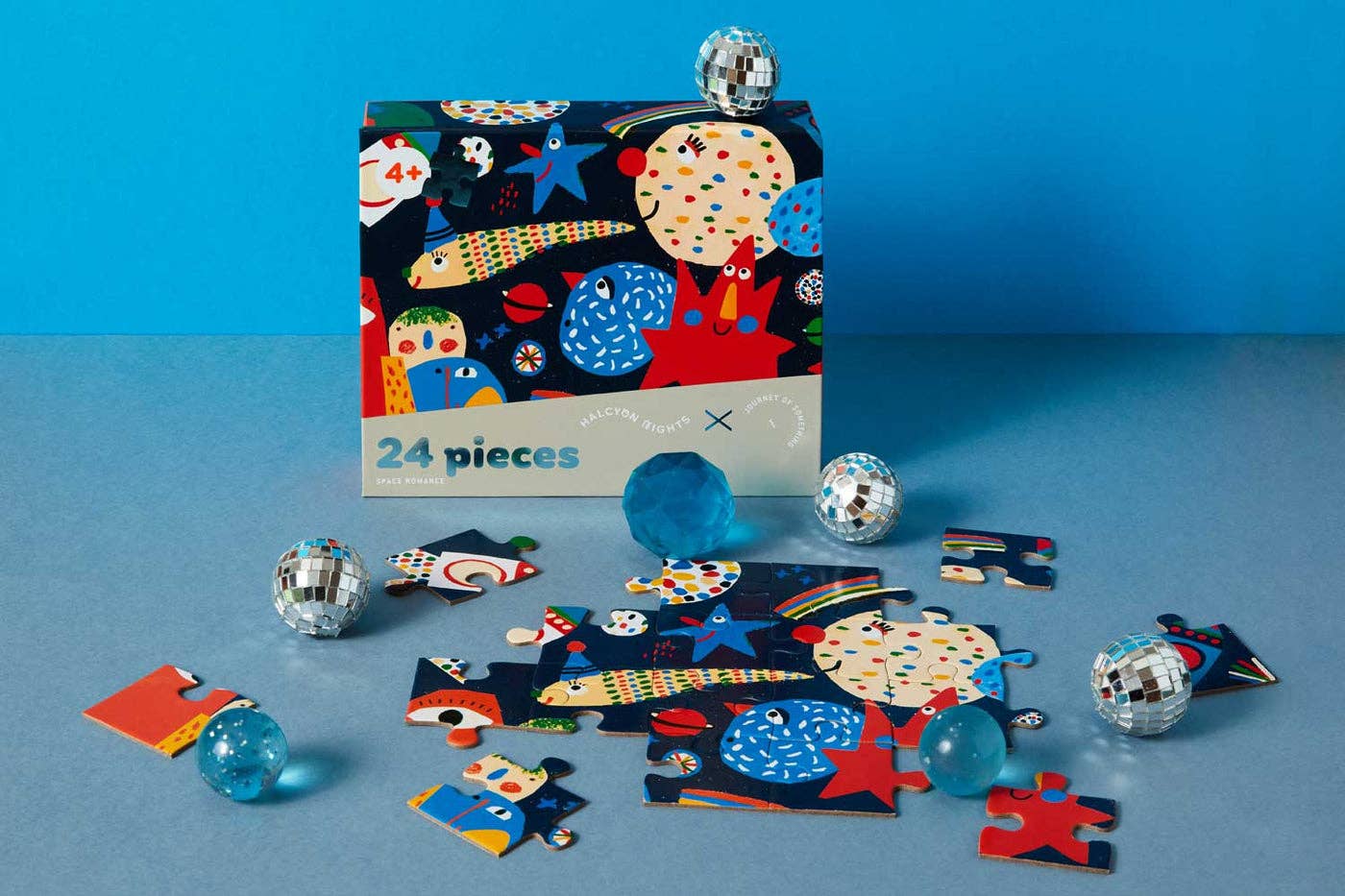 Casse-tête 24 pièces pour enfants ''Space Romance'' Kids Puzzle - Journey Of Something