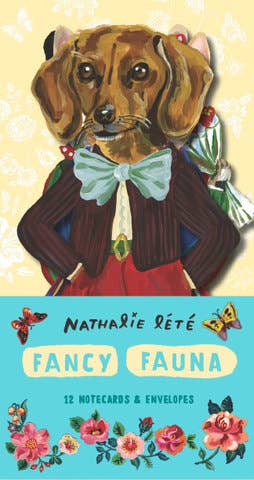 12 Cartes de souhaits  Fancy Fauna - Nathalie Lete