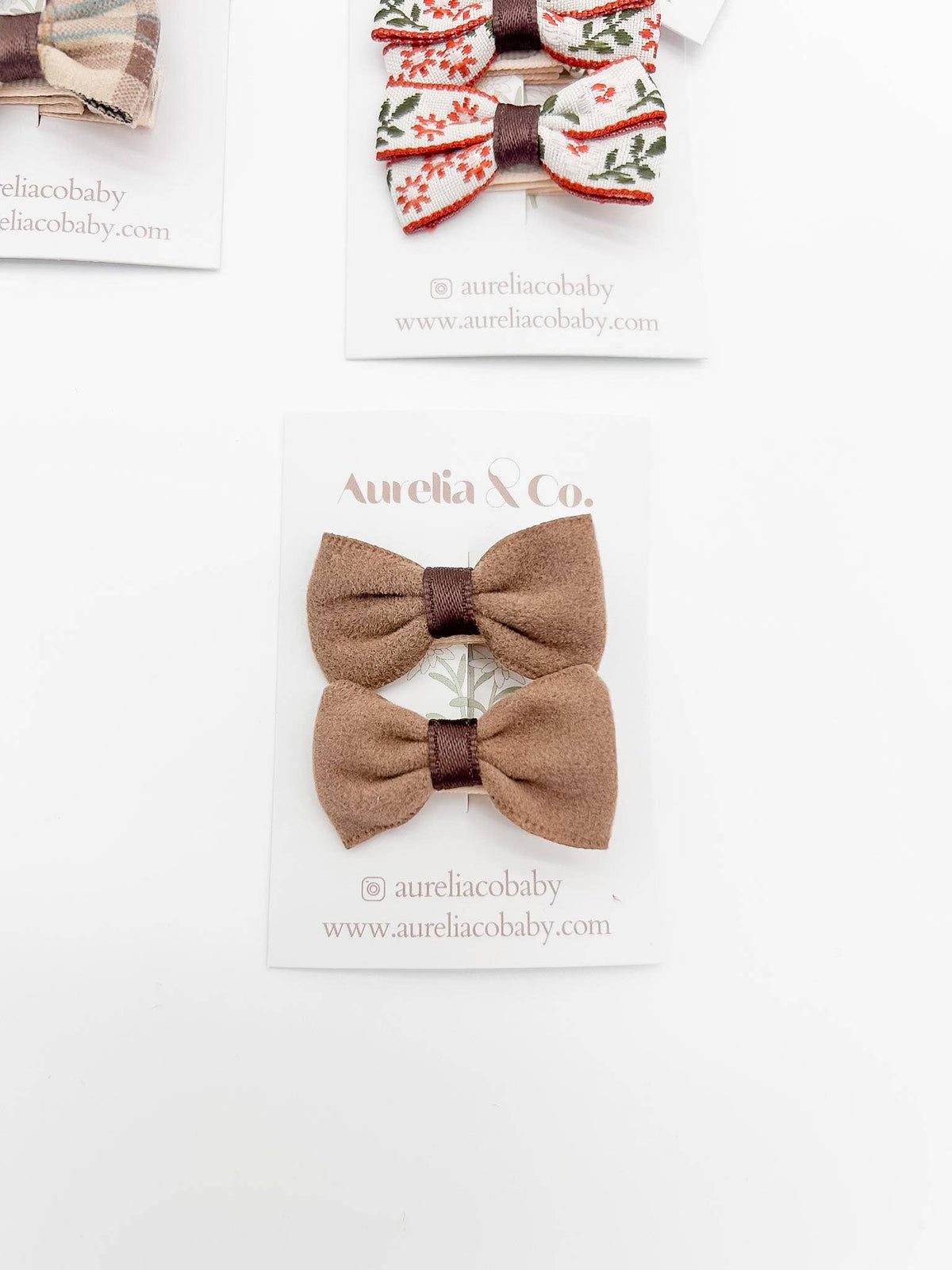 Barrettes Enfant Mini fleur - Aurelia & Co. Baby