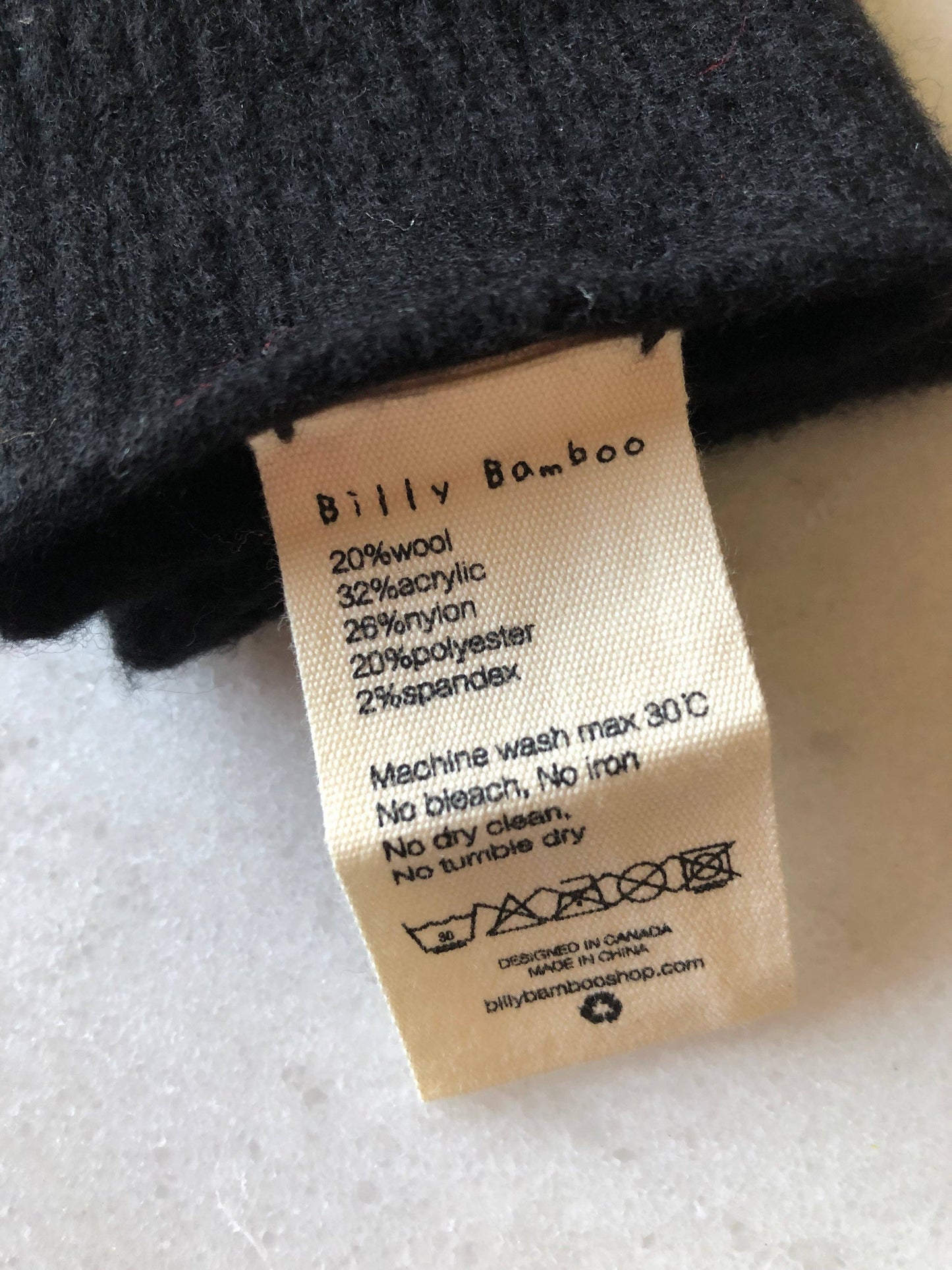 Gants en laine Fuzzy- Billy Bamboo