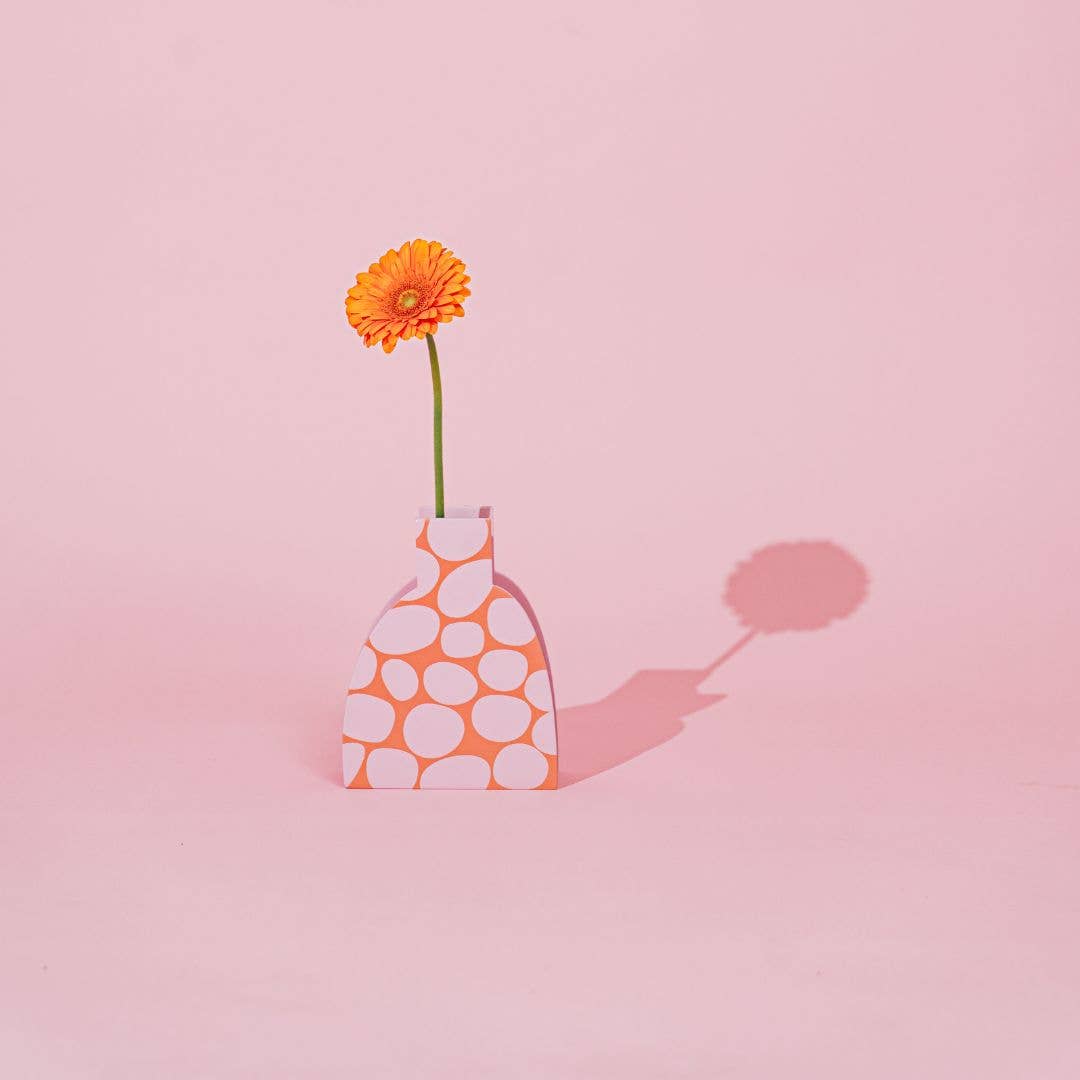 Vase PINK STONES - milin