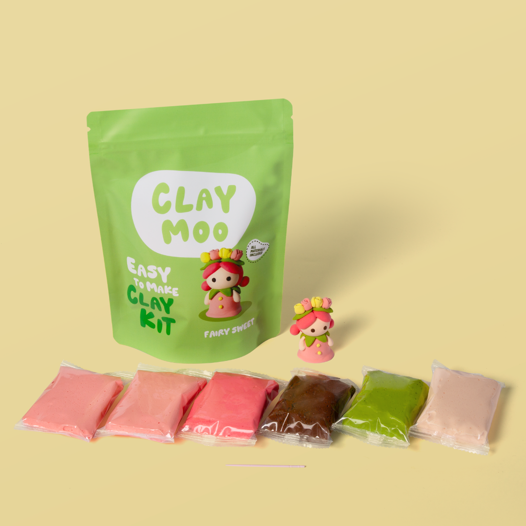 Kit diy argile auto durcissante - Fairy Sweet - Claymoo