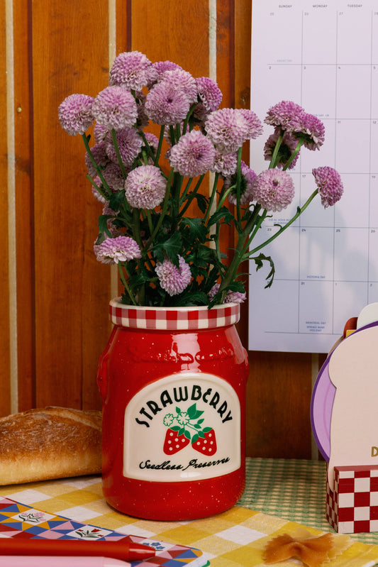 Vase ''Strawberry Jam'' Ceramic vase - Ban.do