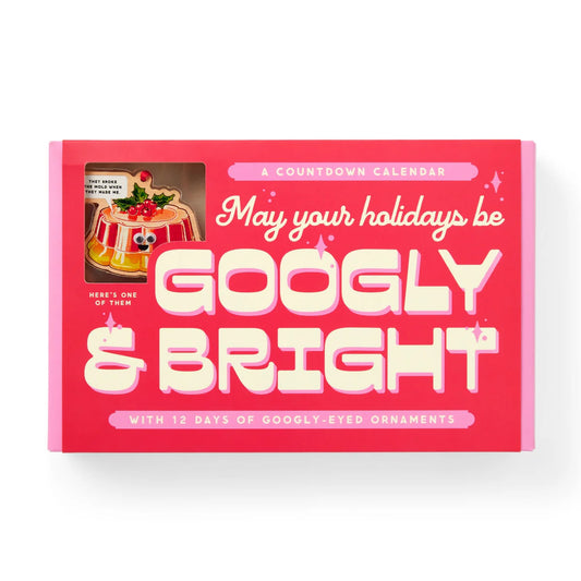 Googly & Bright Holiday Ornament Countdown Calendar -