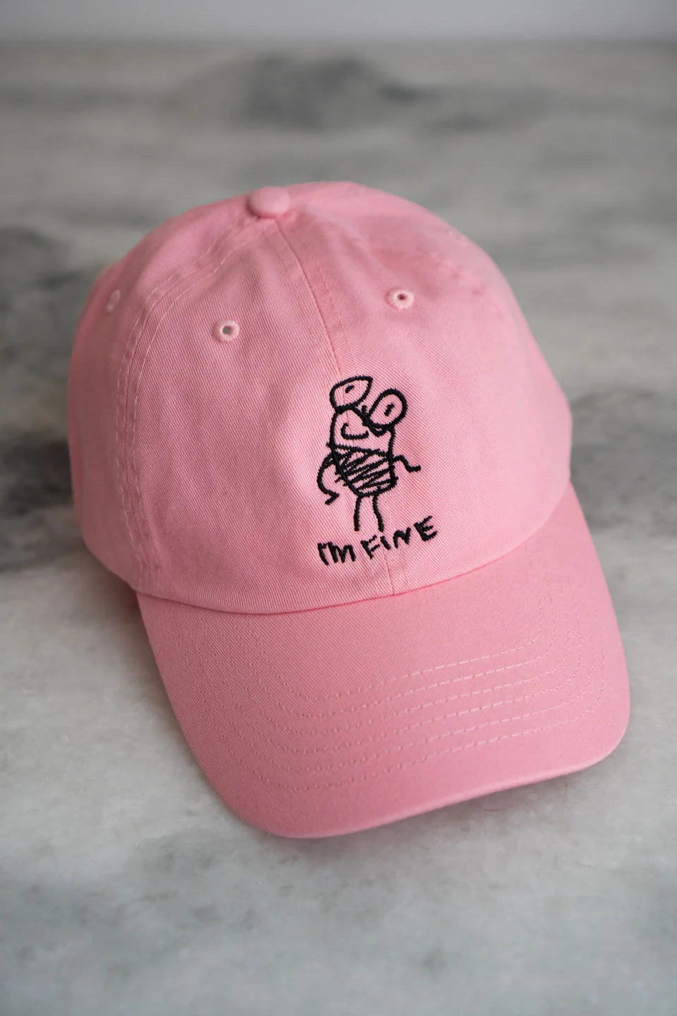 Casquette "I'm fine" - Stay Home Club