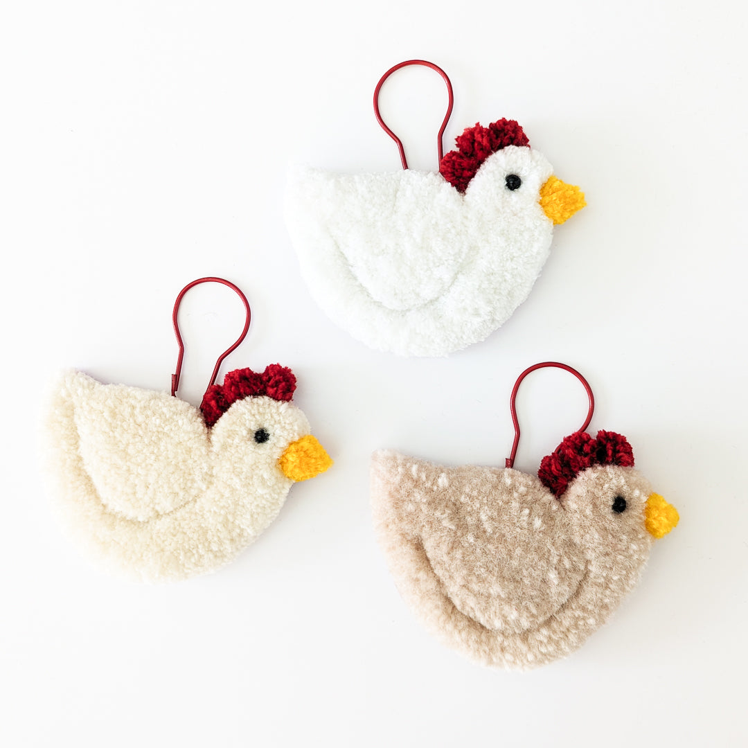 Charms en laine recyclee - Jeanine Chaton