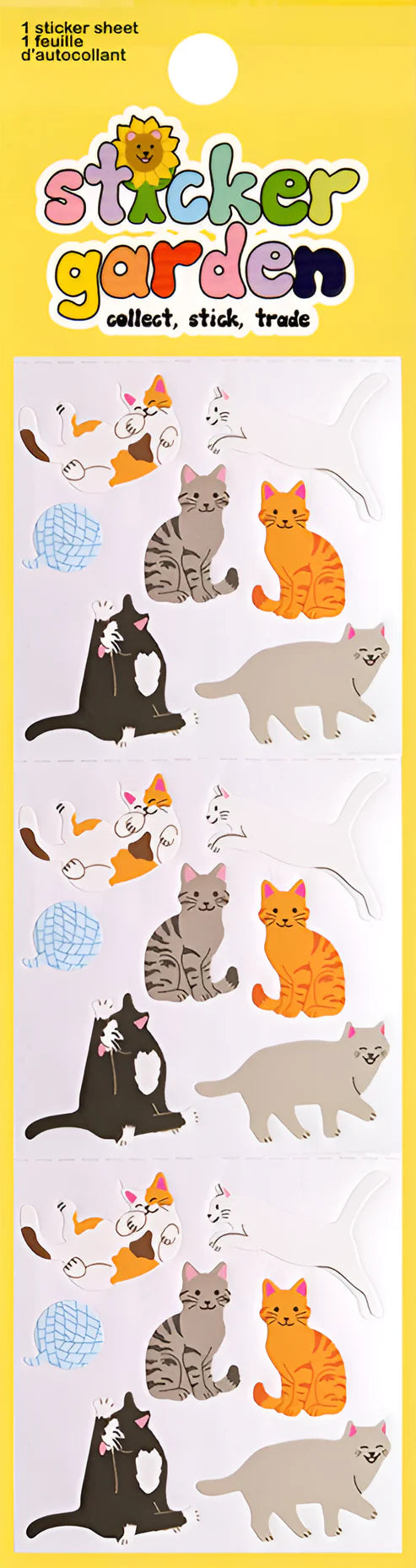 Collection autocollants retro - Sticker Garden
