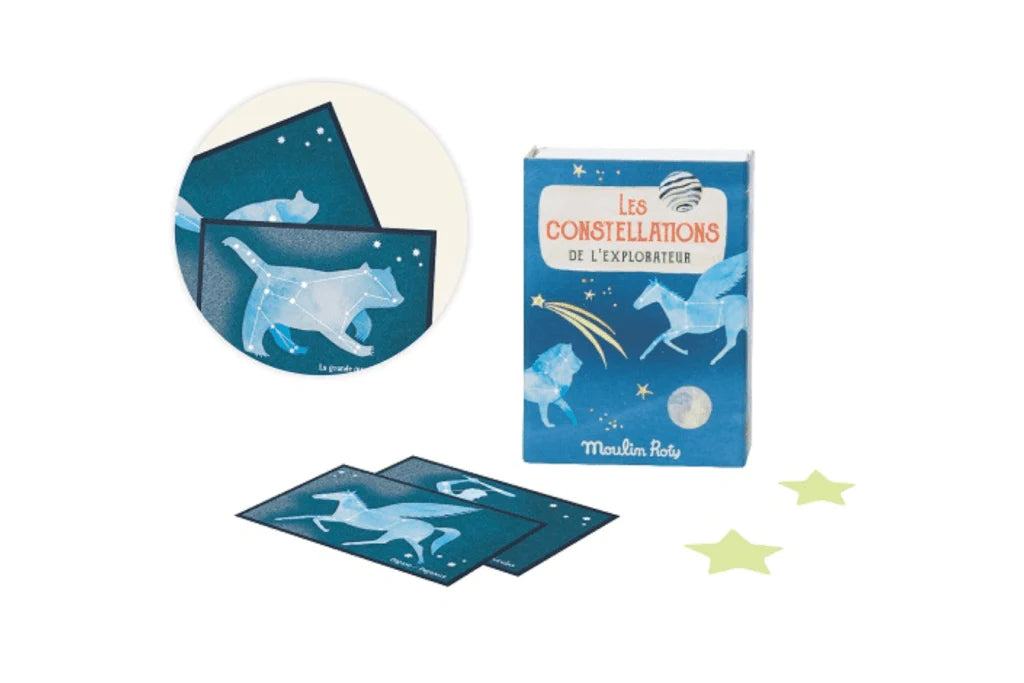 Etoiles phosphorescentes L'Explorateur - Glow in the dark Constellations - Moulin Roty