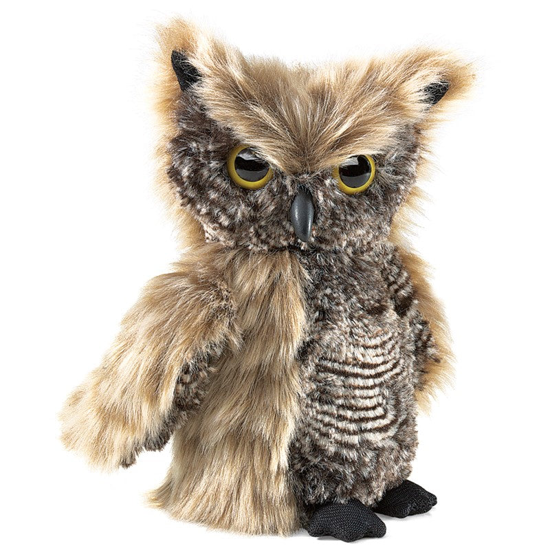Screech Owl Hibou Marionnette - Folkmanis