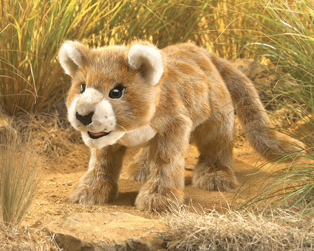 Marionnette Bébé Lion - African Lion Cub - Folkmanis