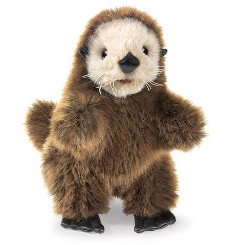 Baby Sea Otter Puppet-Baby Sea Otter Puppet - Folkmanis
