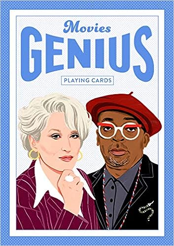 Genius Film cartes à jouer - Movies Genius Playing Cards - Laurence King