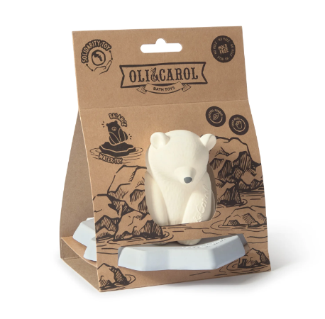 Polar Bear Bath Toy Jouet pour le bain ours polaire - Oli & Carol