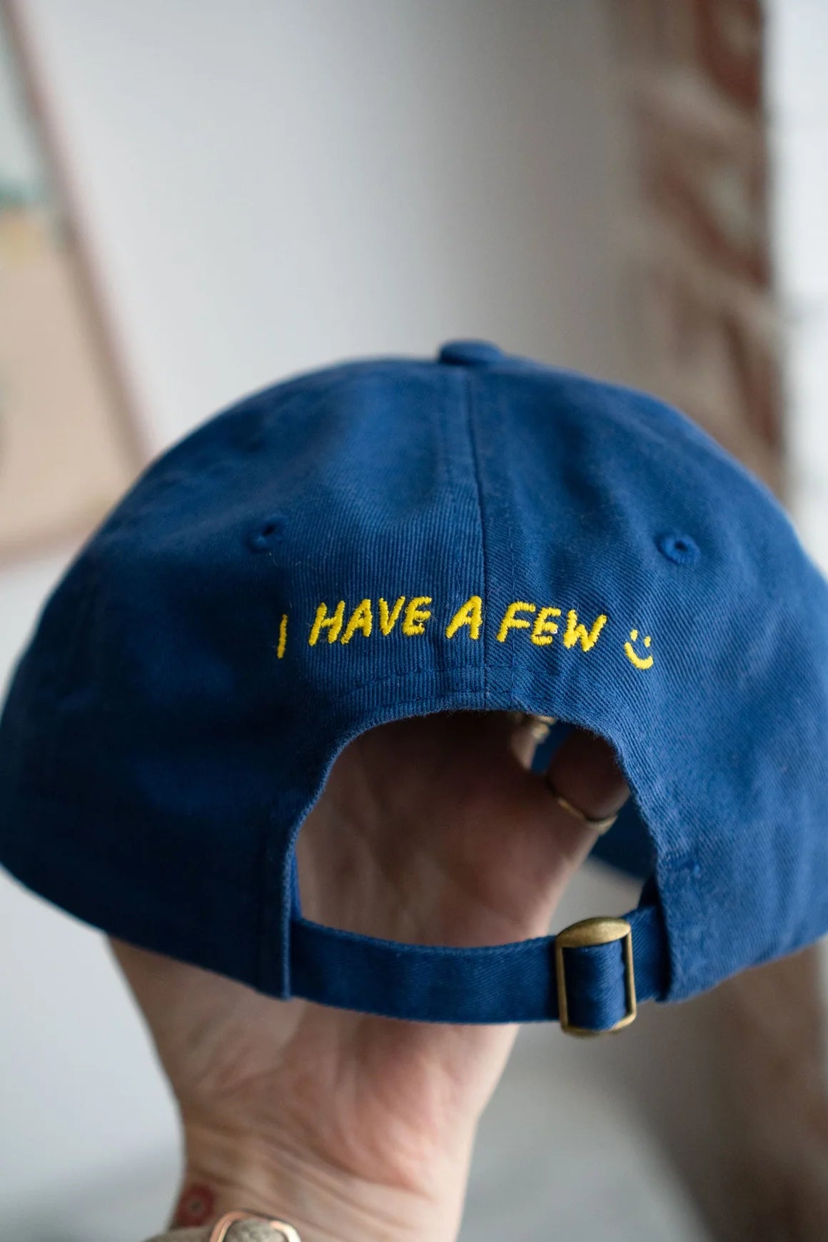 Casquette ''Qualms'' Dad hat - Stay Home Club