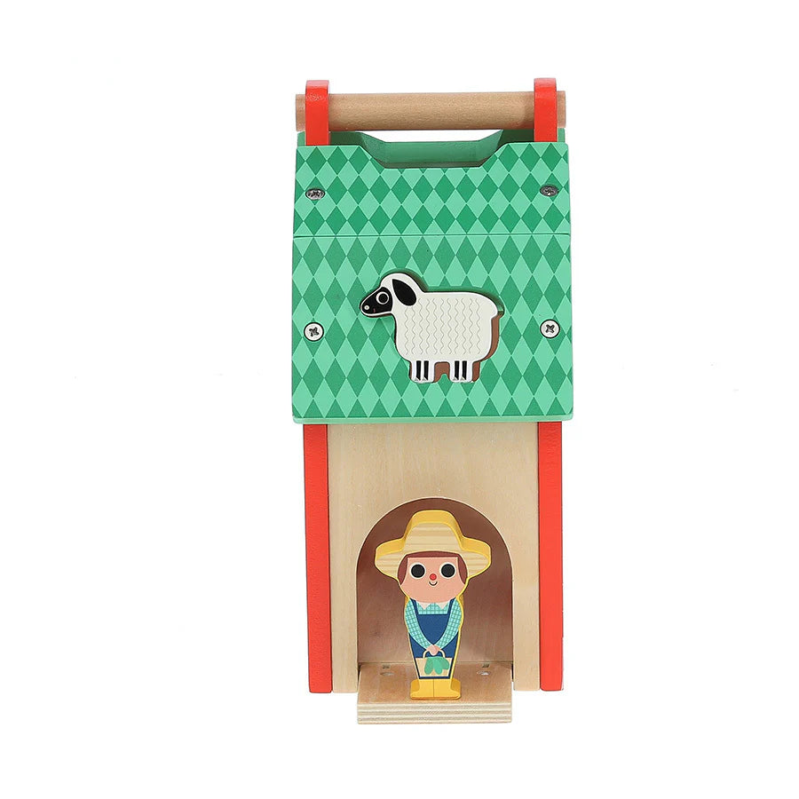 Boite à formes "ferme" shape sorter - Vilac
