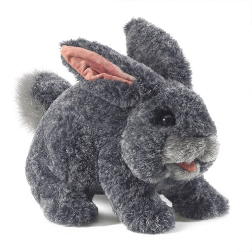 Marionnette Gray Bunny Rabbit - Lapin Gris - Folkmanis