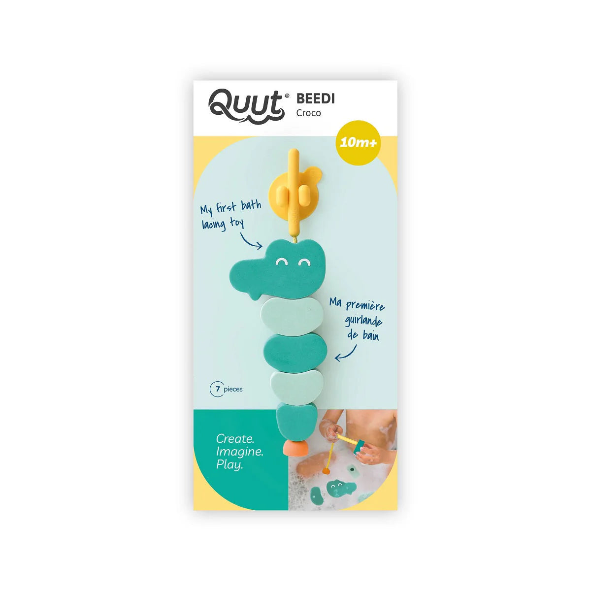 Jeu guirlande à enfiler pour le bain "Beedi" - QUUT