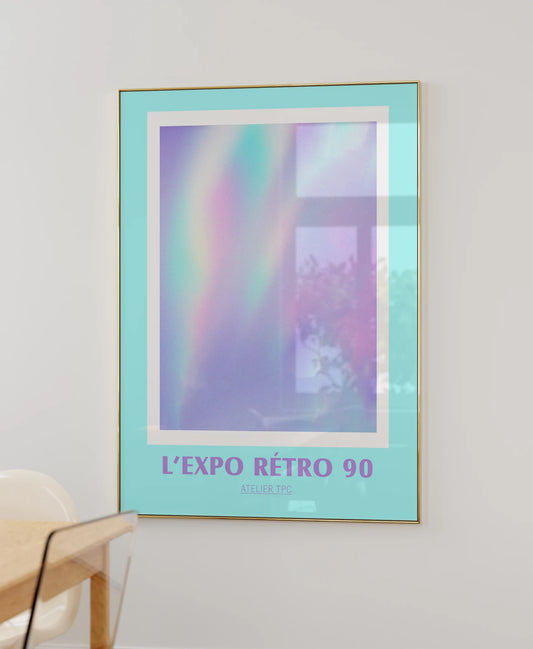 Poster Expo Retro Blue alone-TPC