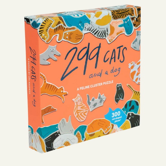 Casse-tête ''299 Cats (and a dog)'' Puzzle - Laurence King