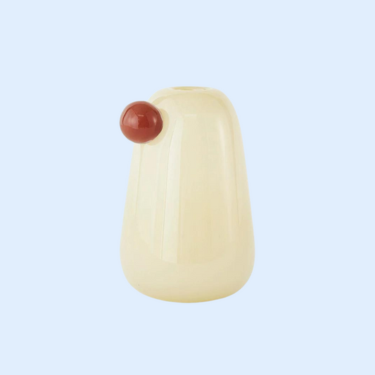 Inka Vanilla Vase Small-Oyory