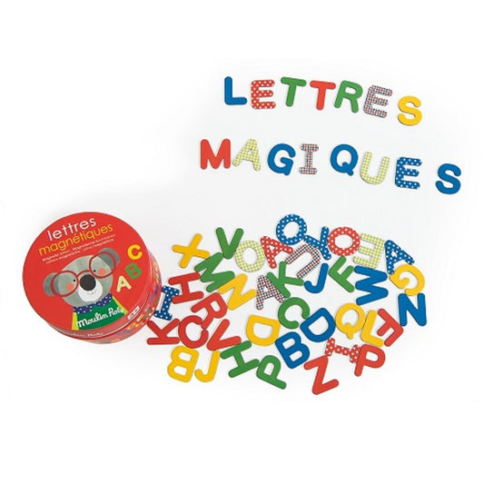 Lettres alphabet magnétiques - Popipop - Moulin Roty