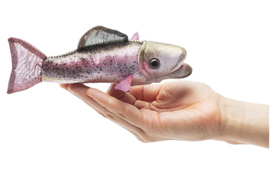 Rainbow Trout Mini Ppuppet (trout) - Folkmanis