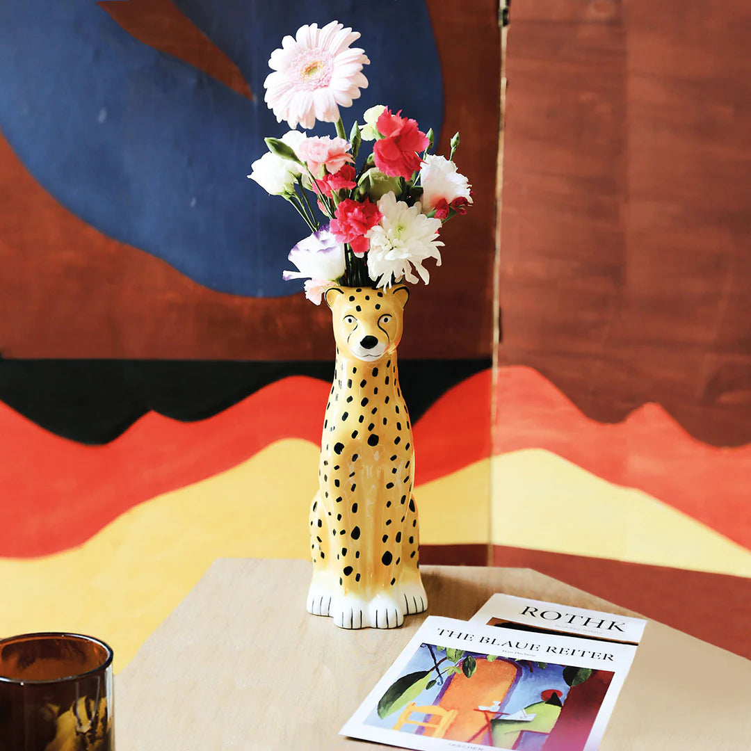 Vase Cheetah guepard - Cheetah Vase - DOIY
