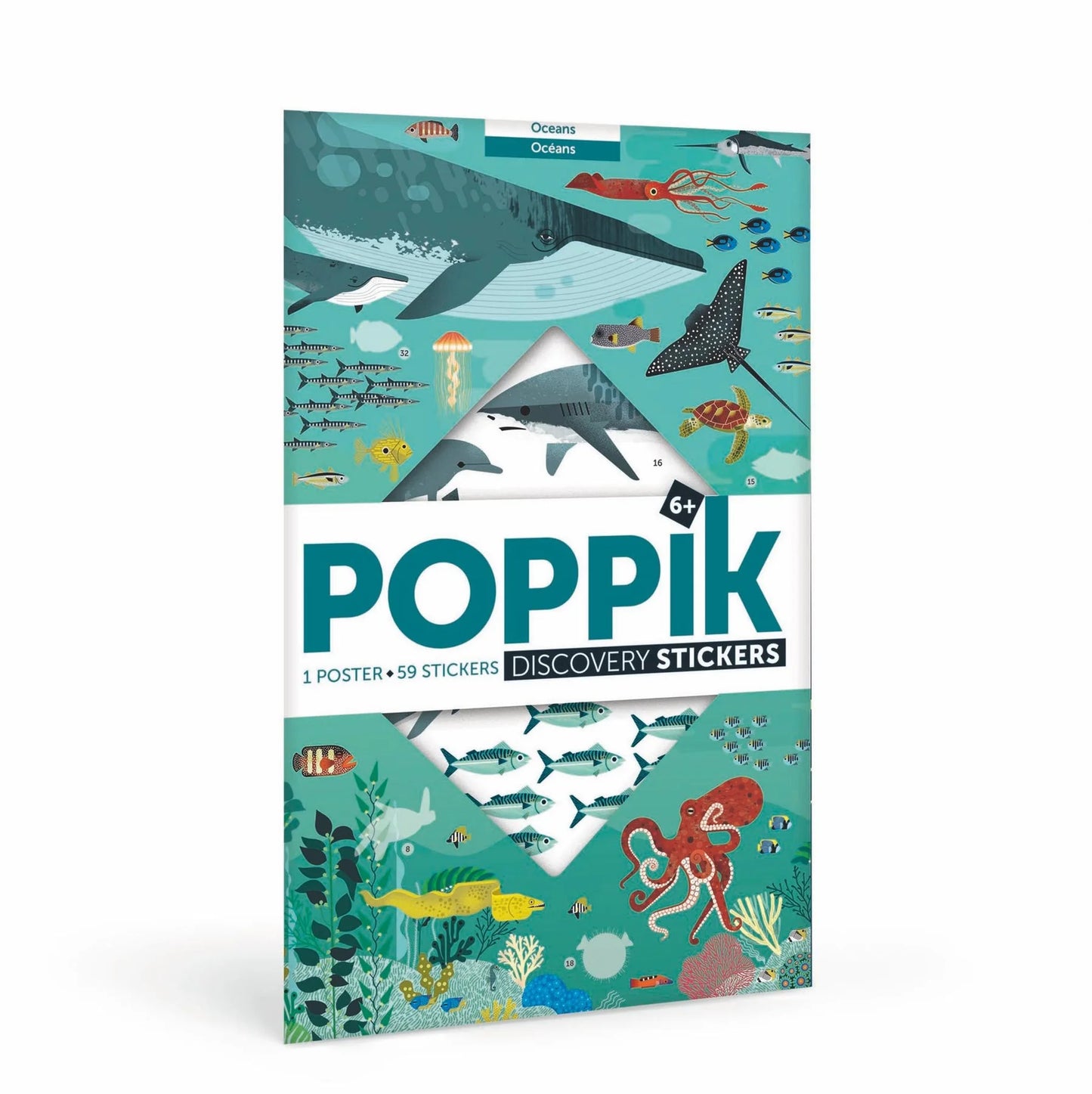 Collection de Posters educatifs aec autocollants repositionnables - Poppik