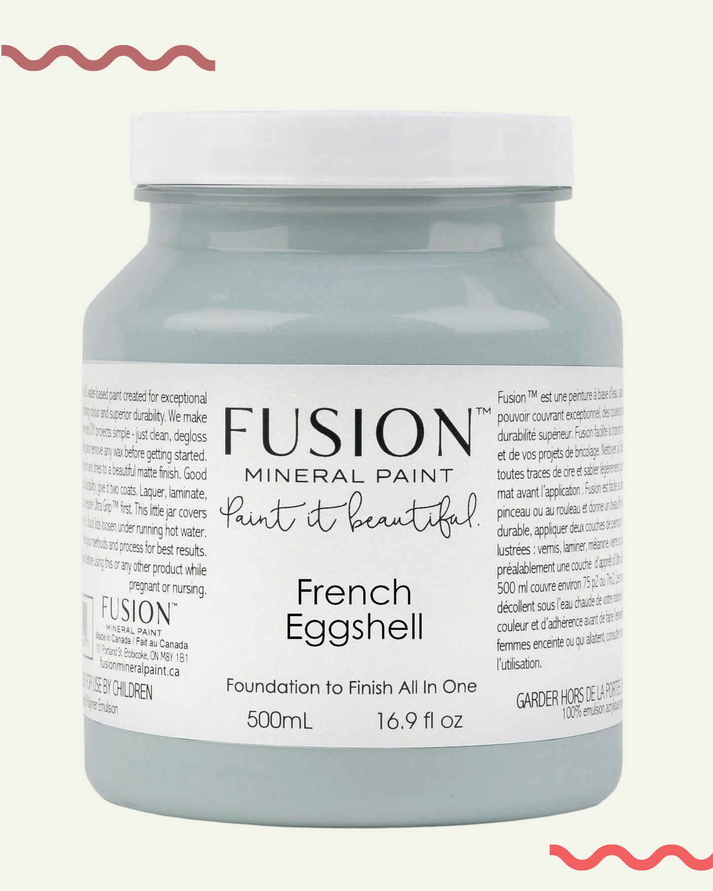 peinture minerale fusion french eggshell