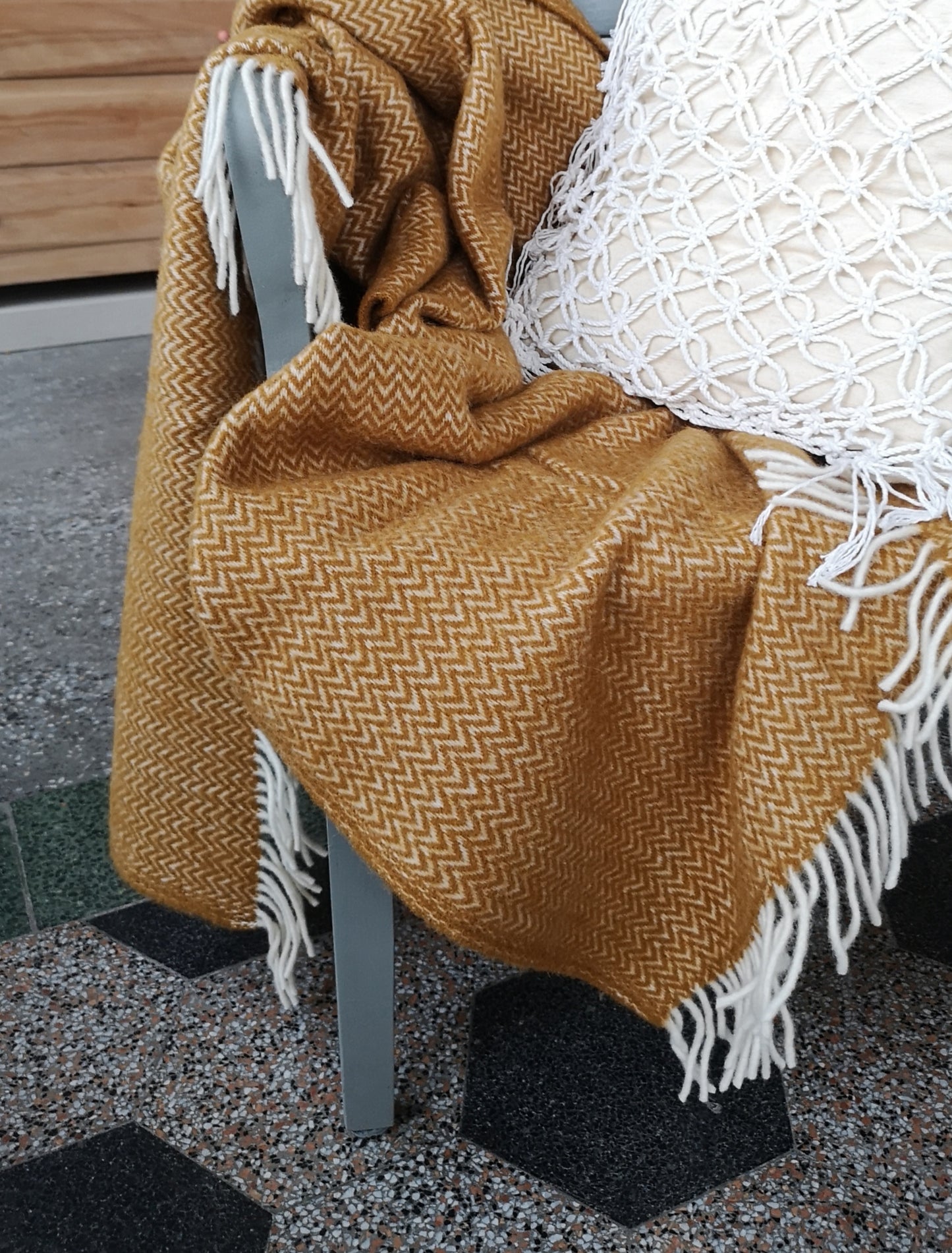 Couverture en laine brossée - Klippan