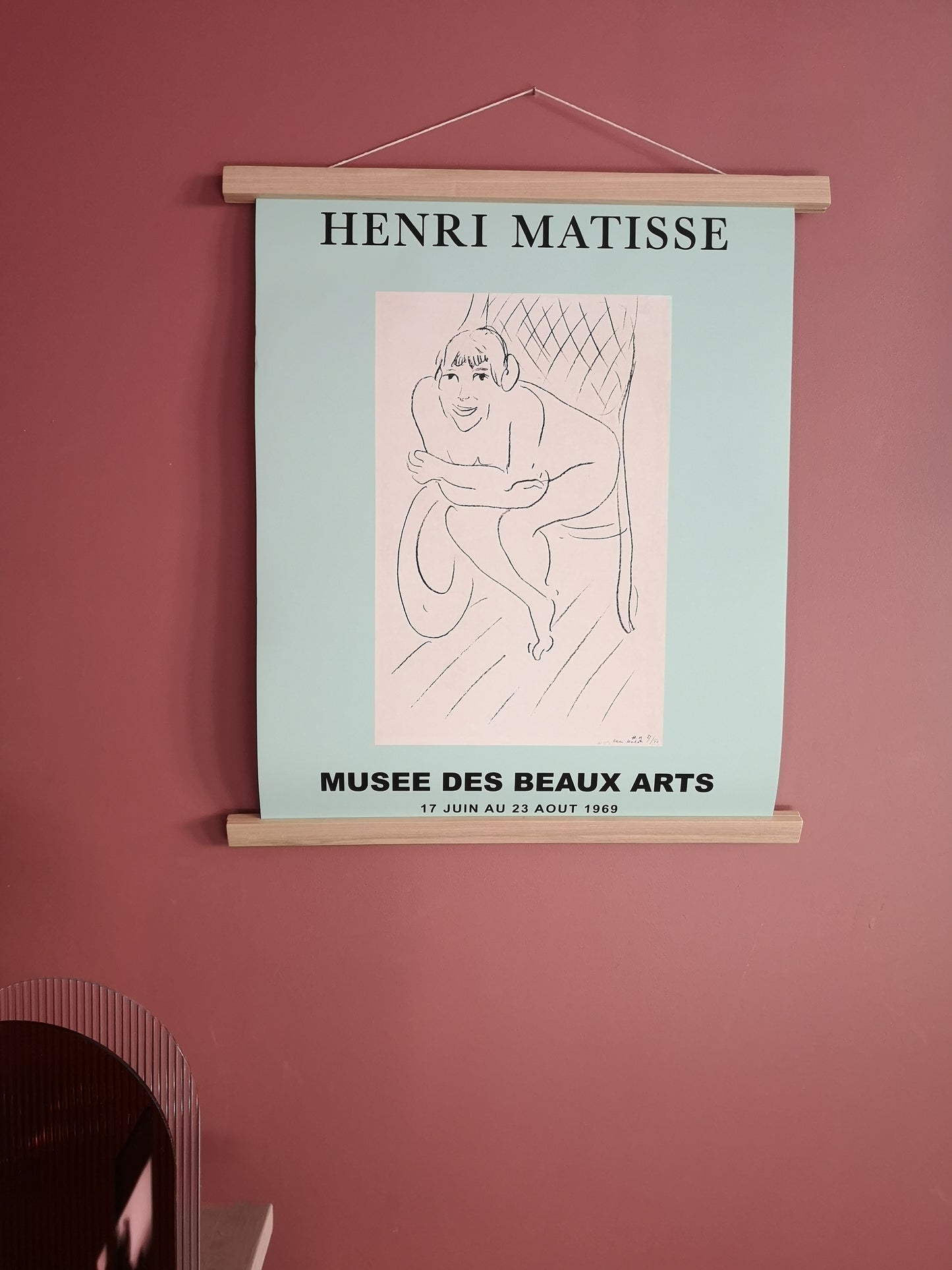 Illustration Matisse menthe - The Printable Concept