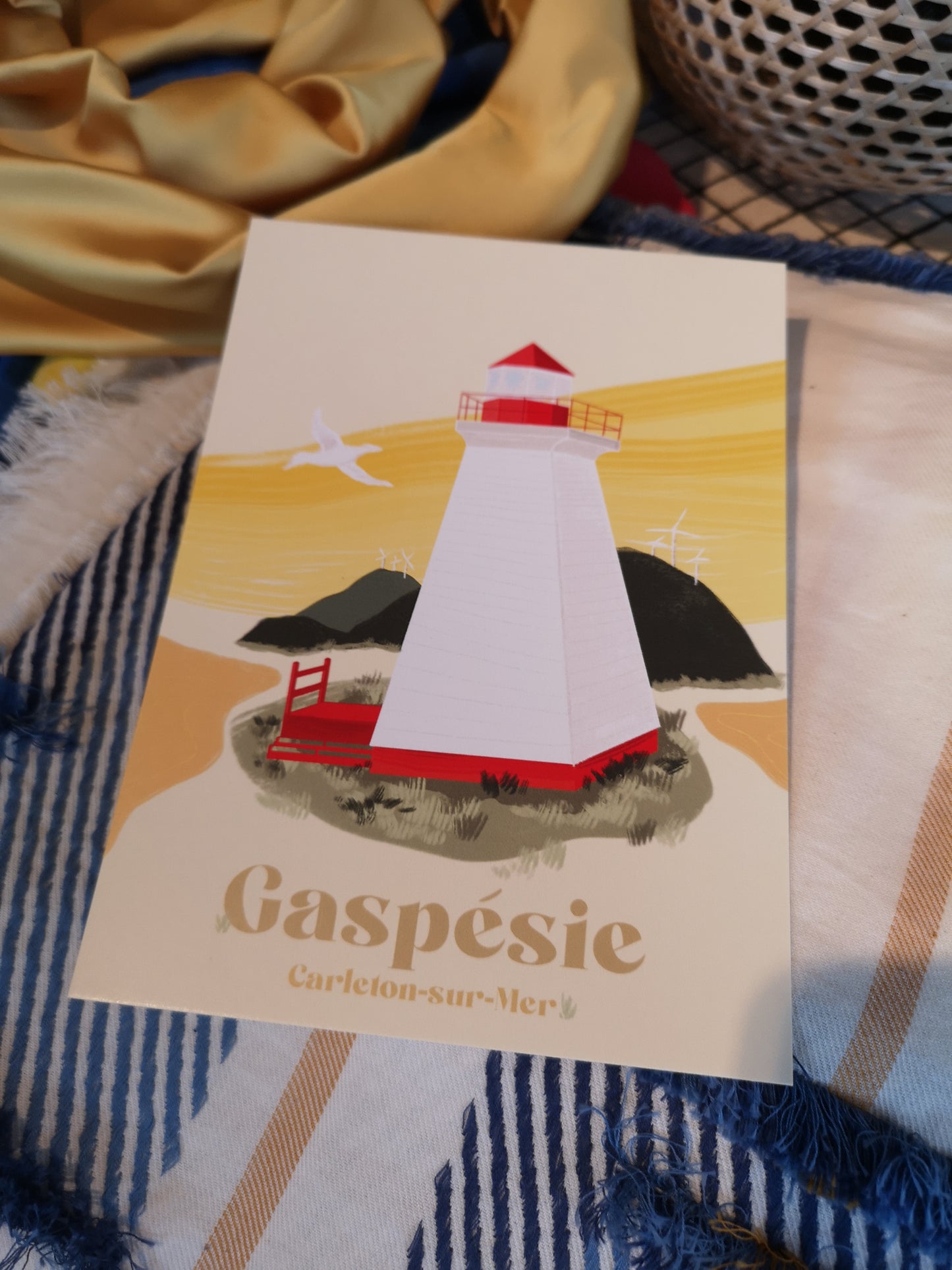 Carte Gaspésie - Petites Esquisses