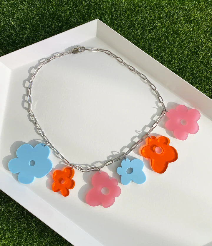 Collier bloom Chain - 2 choix de couleurs - Combinist Goods