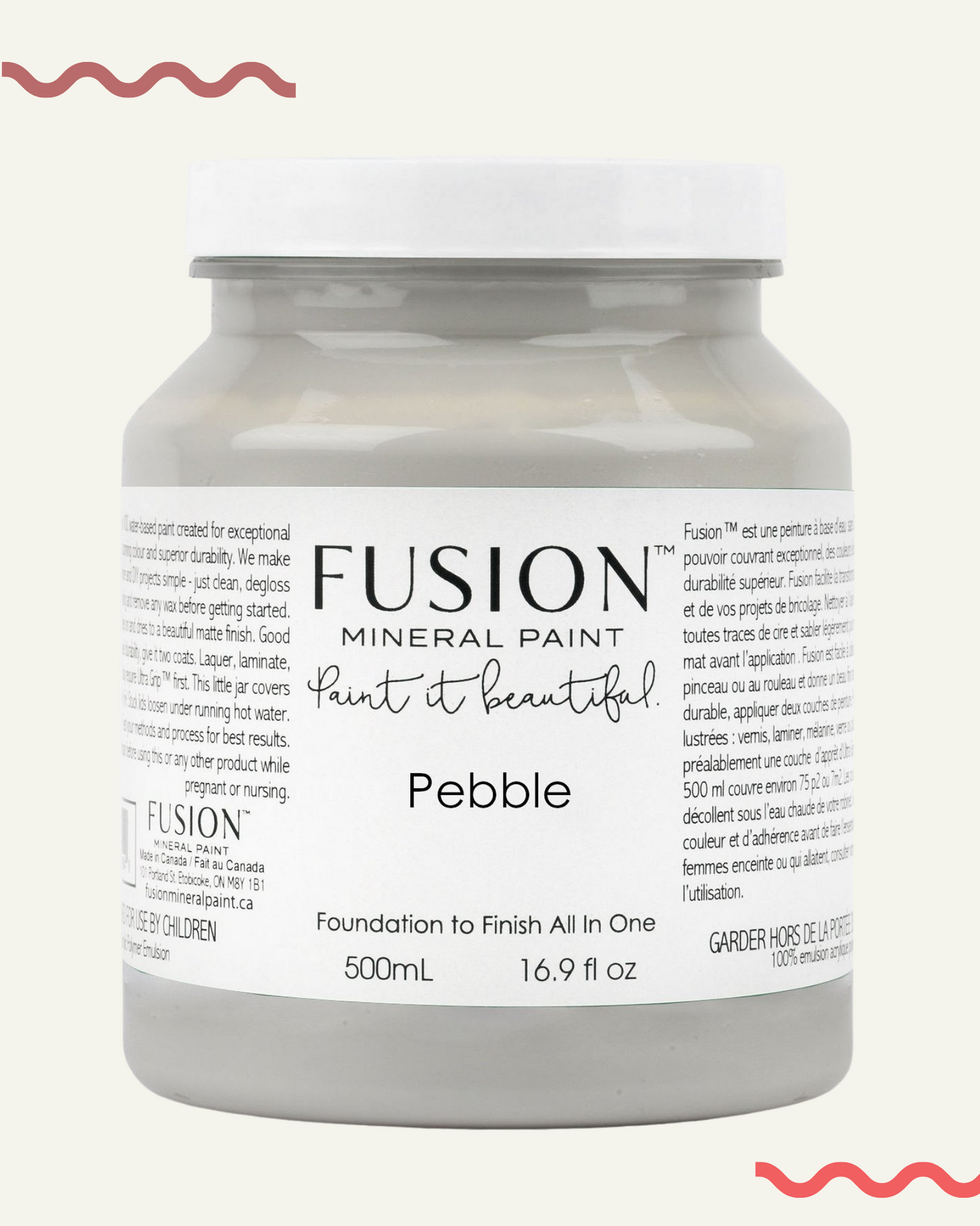 peinture minerale fusion pebble