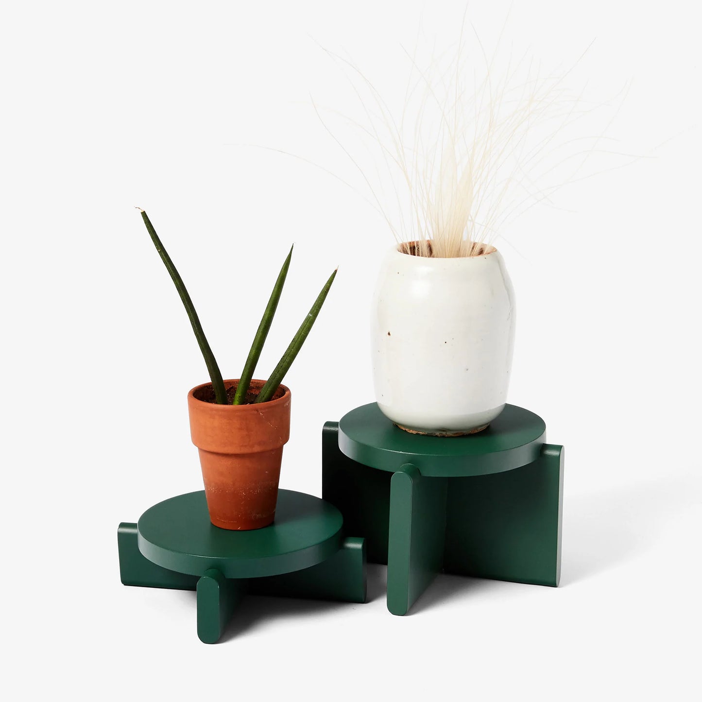 Pedestal pair for plants-areaware