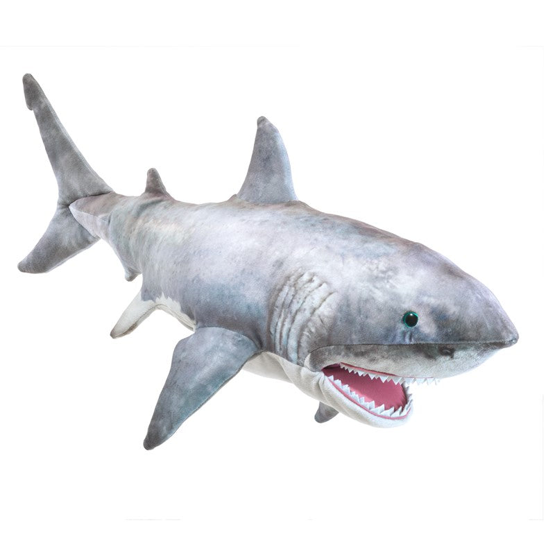 Marionnette requin great white shark - Folkmanis