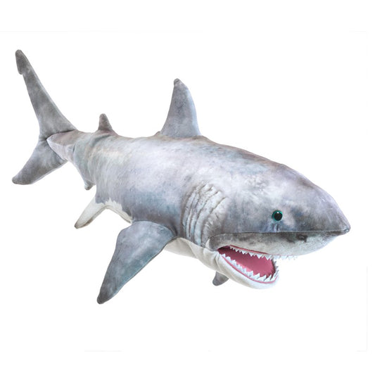 Great White shark puppet shark - Folkmanis