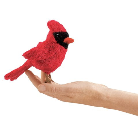Marionnette mini cardinal- Folkmanis