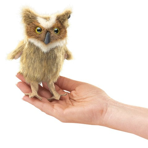 Marionnette mini hibou - Folkmanis