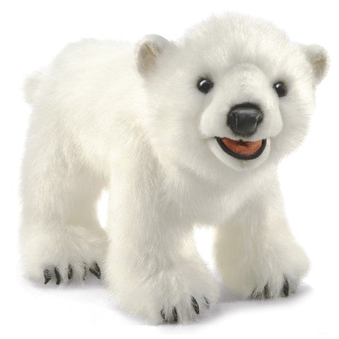 Polar bear puppet-Folkmanis