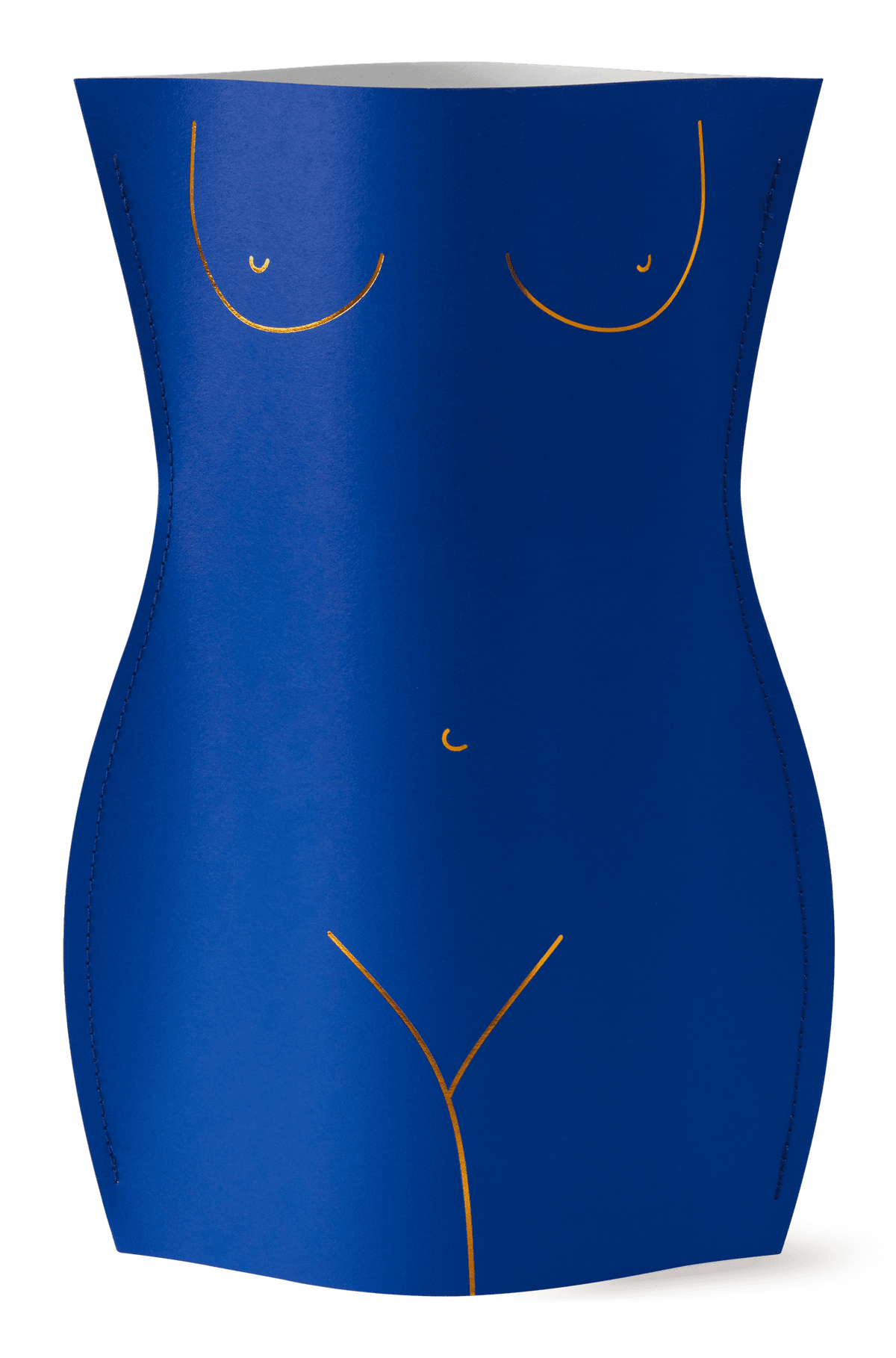 Vase en papier pour fleurs fraîches et séchés Venus bleue - Octaevo
