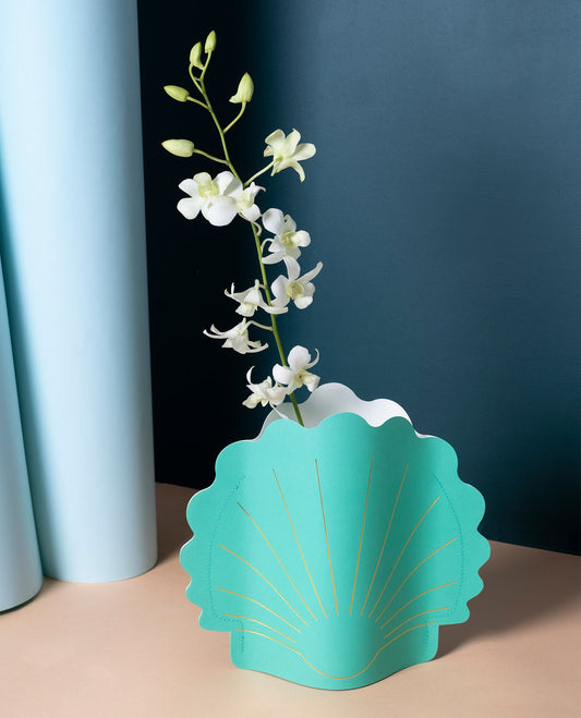 Vase en papier pour fleurs fraîches et séchés Hera - Octaevo