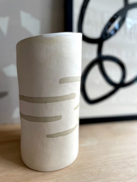 Vase en céramique enroulé - AMH